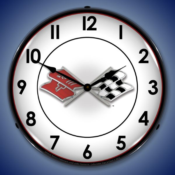 lighted wall clocks for sale