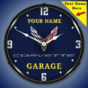 Add Your Name C8 Corvette Garage