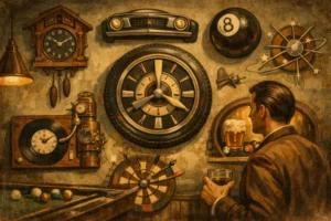 Man Cave Wall Clock Ideas That Stand Out