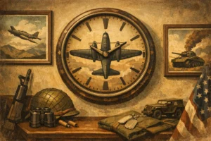Military Wall Clock Ideas for Bold Decor